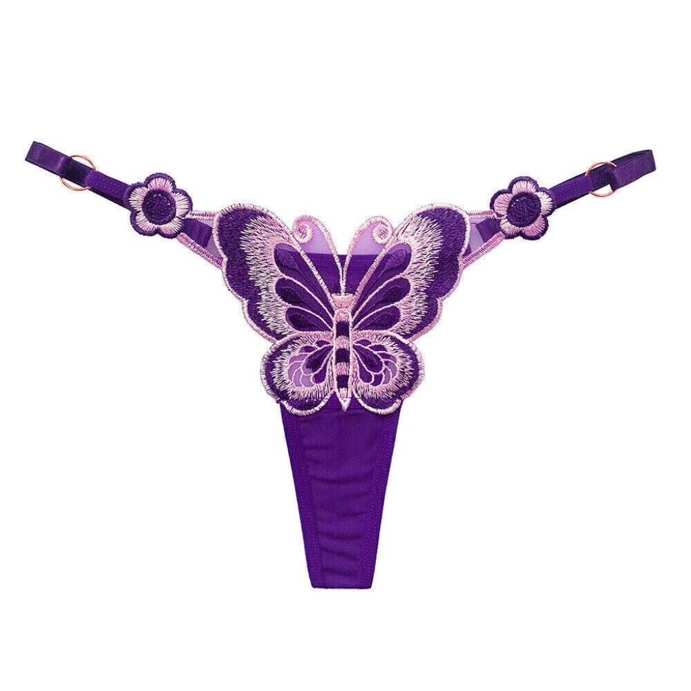 Beautiful Butterfly T back Thong Underwear Pantie G-String